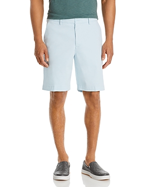 The Men's Store At Bloomingdale's Twill Regular Fit Shorts - 100% Exclusive In Baby Blue