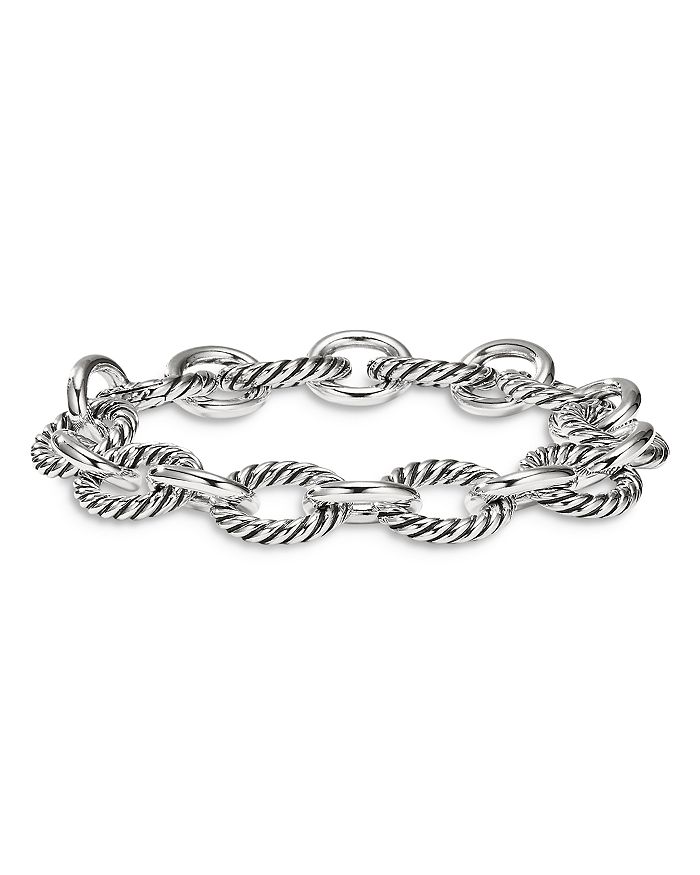 David Yurman - Sterling Silver Chain Link Bracelet
