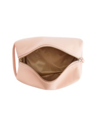 Leather Compact Toiletry Travel Bag