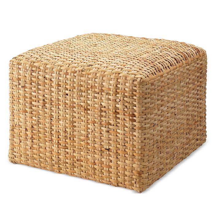 Jamie Young Rattan Ottoman | Bloomingdale's