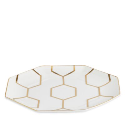 Gio Gold Accent Octagon Plate