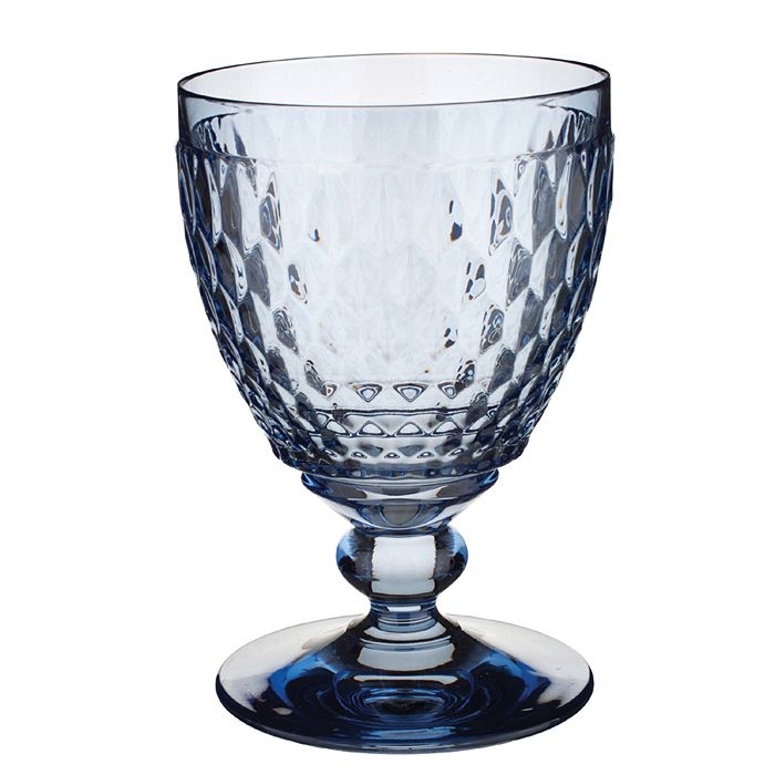 Villeroy & Boch Ston Coloured Red Wine Goblet In Blue