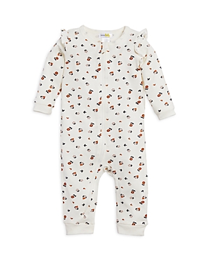 Bloomie's Baby Girls' Floral Coverall - Baby In Off White