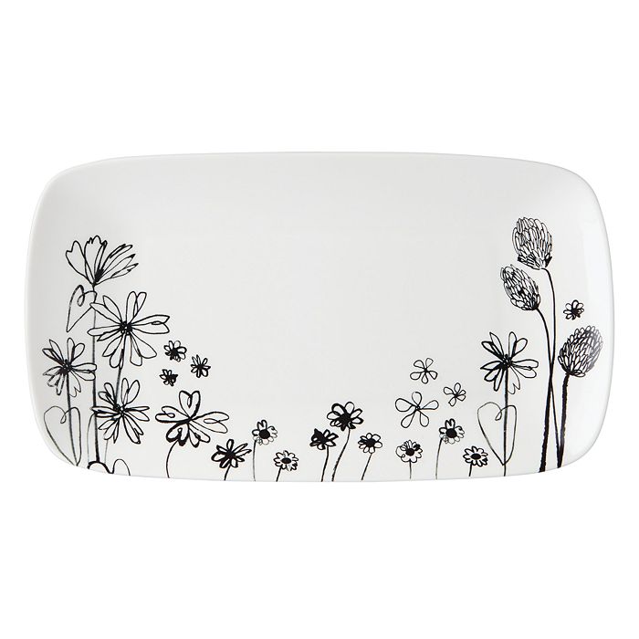 kate spade new york Garden Doodle Serving Tray Bloomingdale's