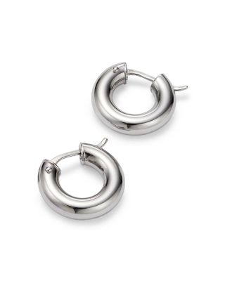 18K Gold Hoop Earrings