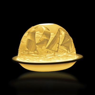 Sailboats Votive by Bernardaud