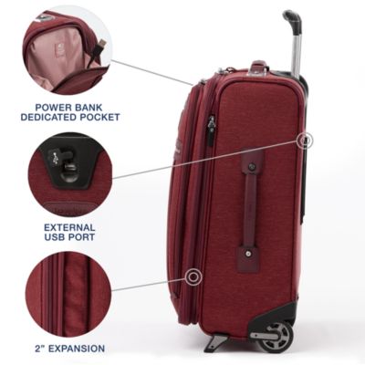 Platinum Elite 22&amp;quot; Expandable Carry On Rollaboard