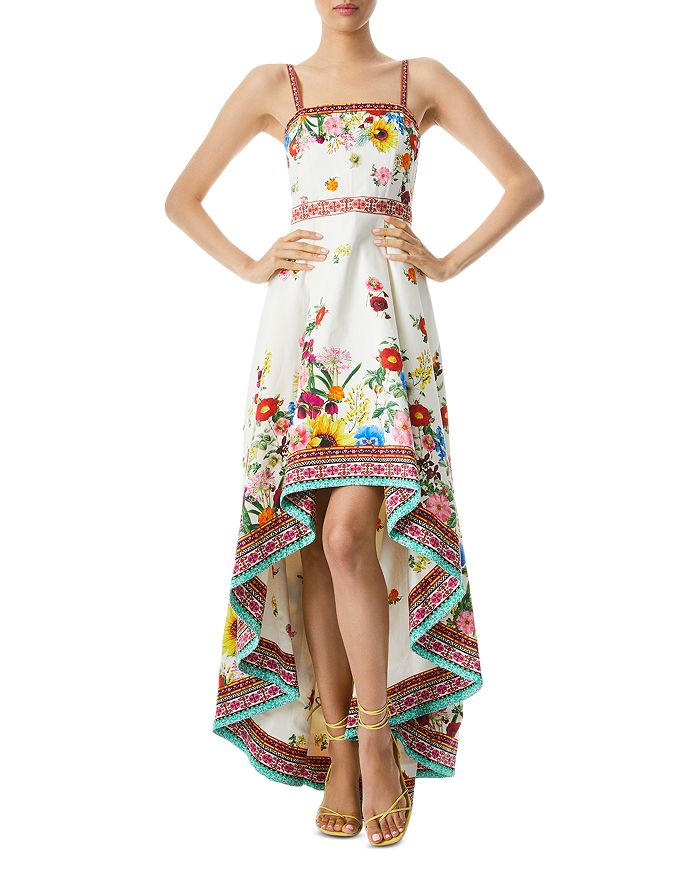 Monogram Flower Tile Cut-Out Mini Dress - Women - Ready-to-Wear
