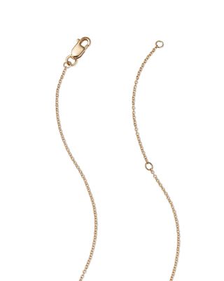 Diamond Station Necklace in 14K Yellow Gold, 0.50 tcw&nbsp;- Exclusive
