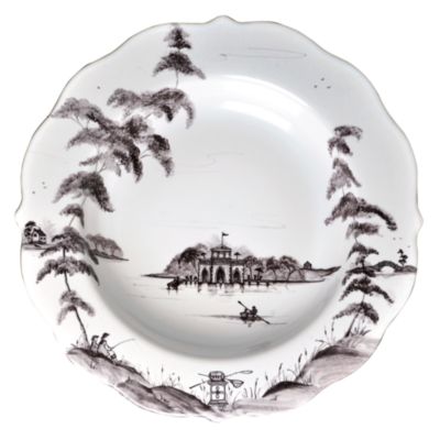 Country Estate Delft Blue Pasta/Soup Bowl Boathouse