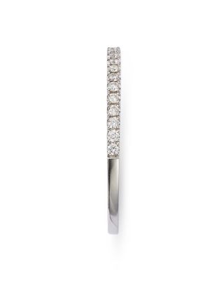 Diamond Micro Pav&eacute; Band in 14K White Gold, 0.15 tcw&nbsp;- Exclusive