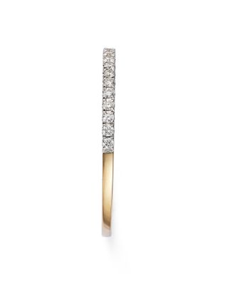 Diamond Micro Pav&eacute; Band in 14K Yellow Gold, 0.15 tcw&nbsp;- Exclusive
