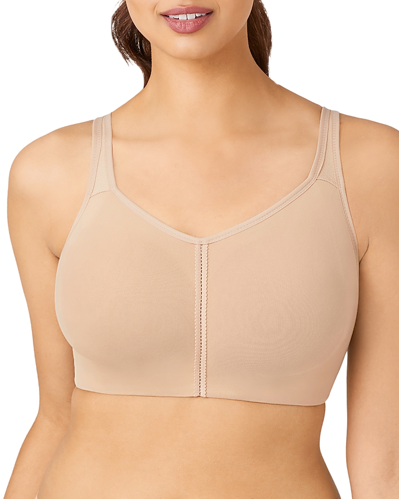 Wacoal Casual Beauty Wireless Seamless Bra In Toast