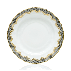 Herend Fishscale Bread & Butter Plate In White