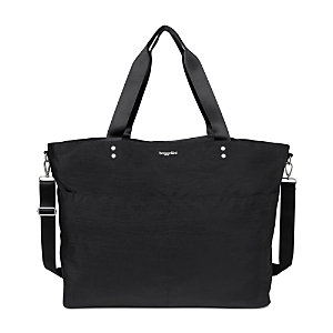 Baggallini Extra-large Carryall Tote In Navy Garden