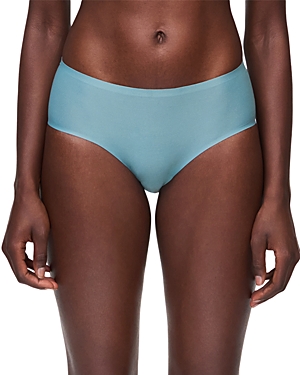 Chantelle Soft Stretch One-size Seamless Hipster In Chambray