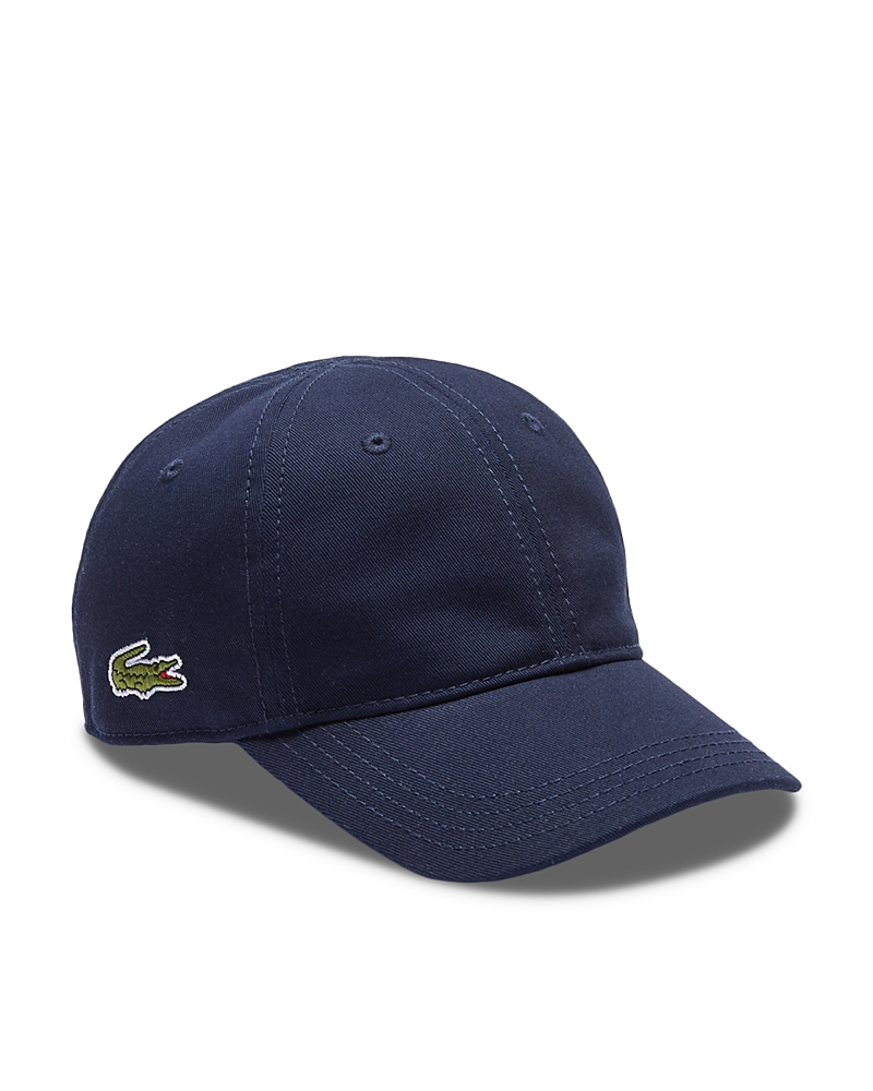 Shop Lacoste Boy's Classic Gabardine Cap - Little Kid, Big Kid In Navy Blue