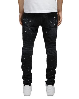 black denim ripped jeans mens