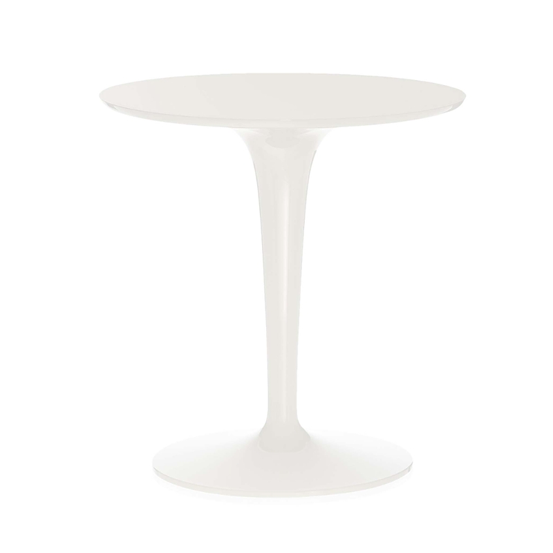 Kartell Tip Top Table In Solid White