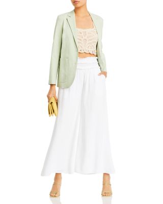Smocked Waist Pants - Exclusive