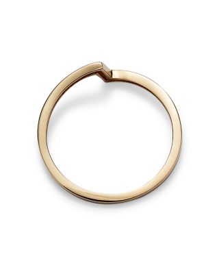 Asymmetric Band Ring in 14K Yellow Gold - Exclusive 