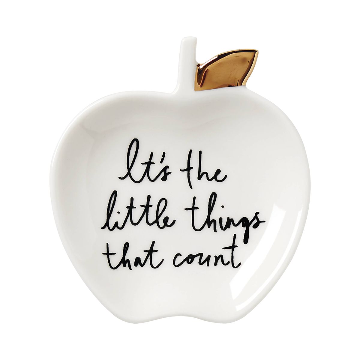 kate spade new york A Charmed Life Apple Ring Dish