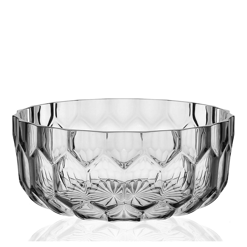 Shop Kartell Jellies Salad Bowl In Crystal