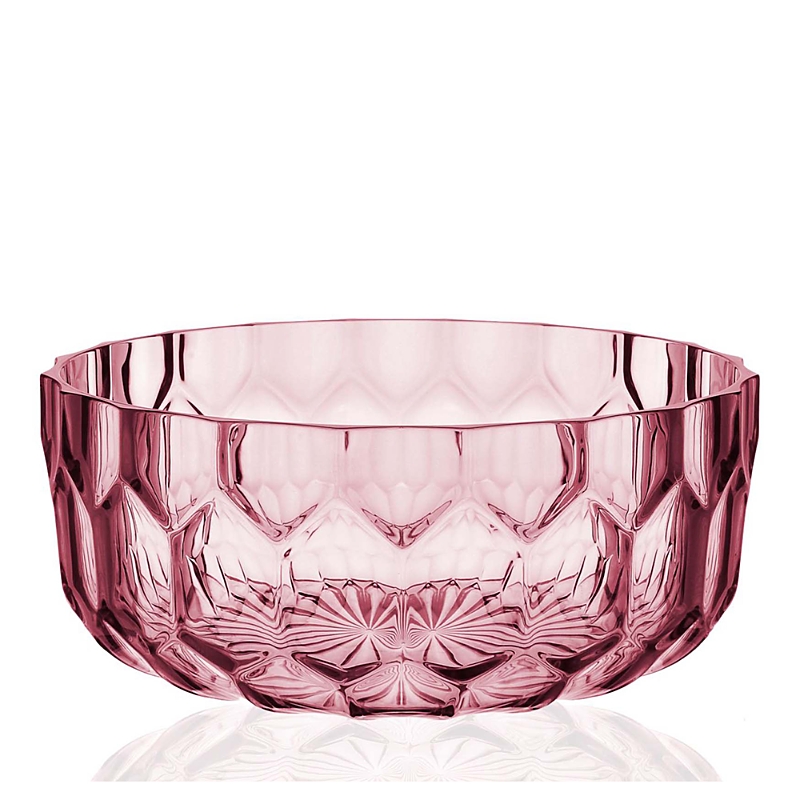 Kartell Jellies Salad Bowl In Pink