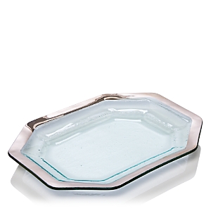 Annieglass Roman Antique Steak Platter