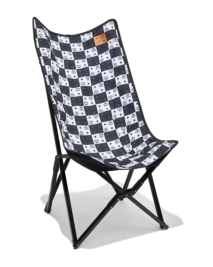 MCM Ottomar Check Foldable Chair - 150th Anniversary Exclusive ...