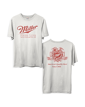 Junk Food Miller High Life Eagle Cotton Graphic Tee