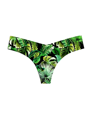 Commando Printed Classic Thong In Jungle Palms