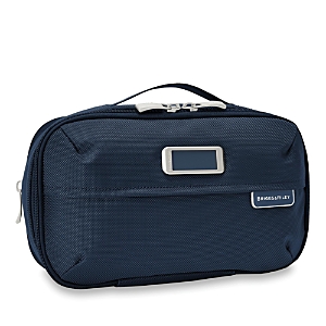 Shop Briggs & Riley Baseline Expandable Essentials Travel Kit In Navy