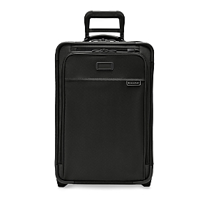 Shop Briggs & Riley Baseline Essential 2 Wheel Carry On Suitcase In Black