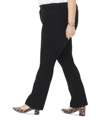 Barbara High Rise Bootcut Jeans in Black