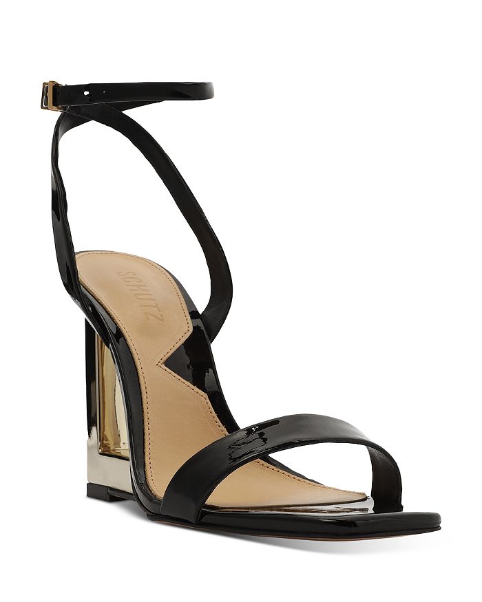 SCHUTZ Women's Filipa Ankle Strap Wedge Sandals | Bloomingdale's