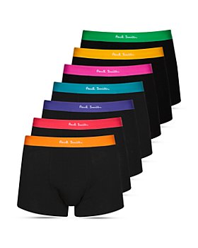 Paul Smith Cotton 7 Pack Trunks in Blue for Men Mens Clothing Underwear Boxers 