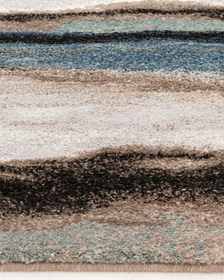 MINK HOME Leisure Bay Dusk Area Rug, 2'3" x 7'7"