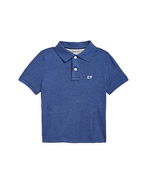 Shop Vineyard Vines Boys' Edgartown Polo Shirt - Little Kid, Big Kid In Deep Bay