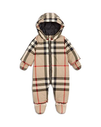 Burberry - Unisex River Bear Quilted Snowsuit - Baby