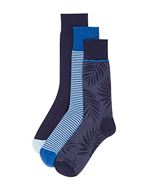 Cole Haan Combed Cotton Blend Dress Socks, Pack of 3
