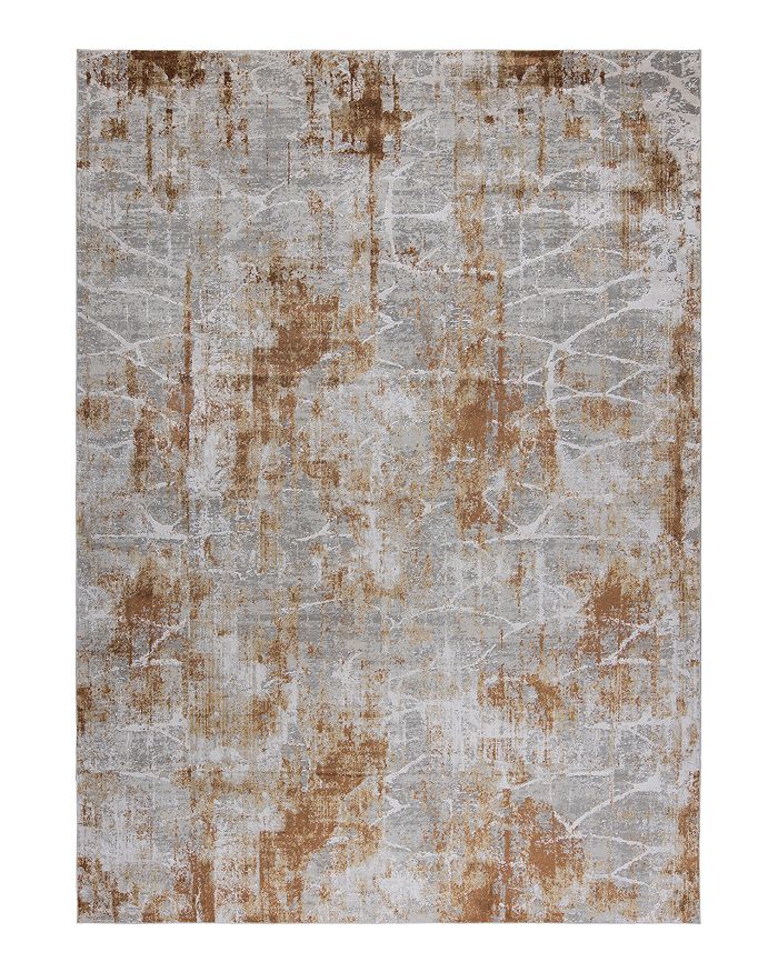 Kenneth Mink Alloy All342 Area Rug, 5' X 8' In Copper