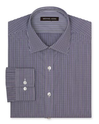 Michael Kors Gingham Dress Shirt, Theory Cody Tailor Straight