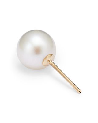 Cultured Freshwater Pearl Stud Earrings in 14K Yellow Gold 