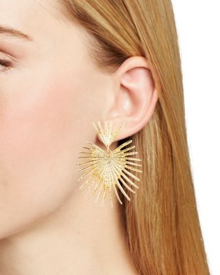 Fan Drop Earrings
