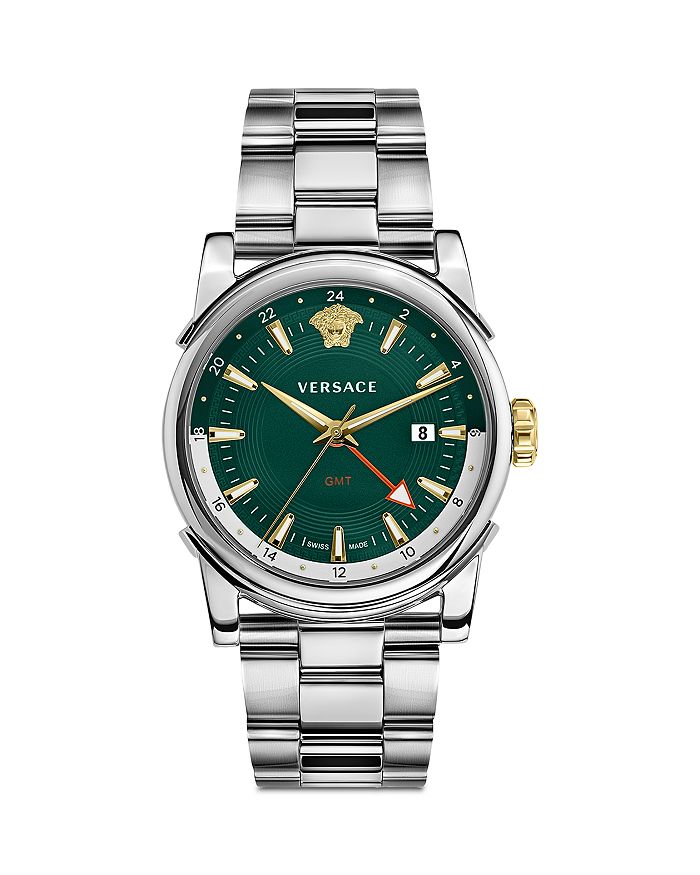 Versace GMT Vintage Watch, 42mm | Bloomingdale's