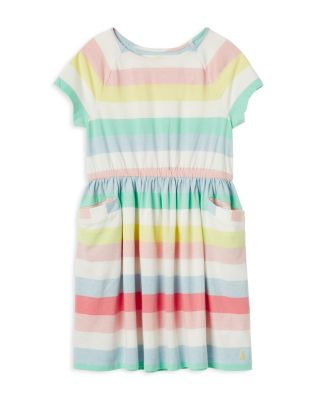 Joules Girls Jude Cotton Jersey Shift Dress Big Kid In Multi Marl Stripe ModeSens