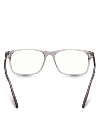 Men&#39;s Square Blue Light Glasses, 55mm