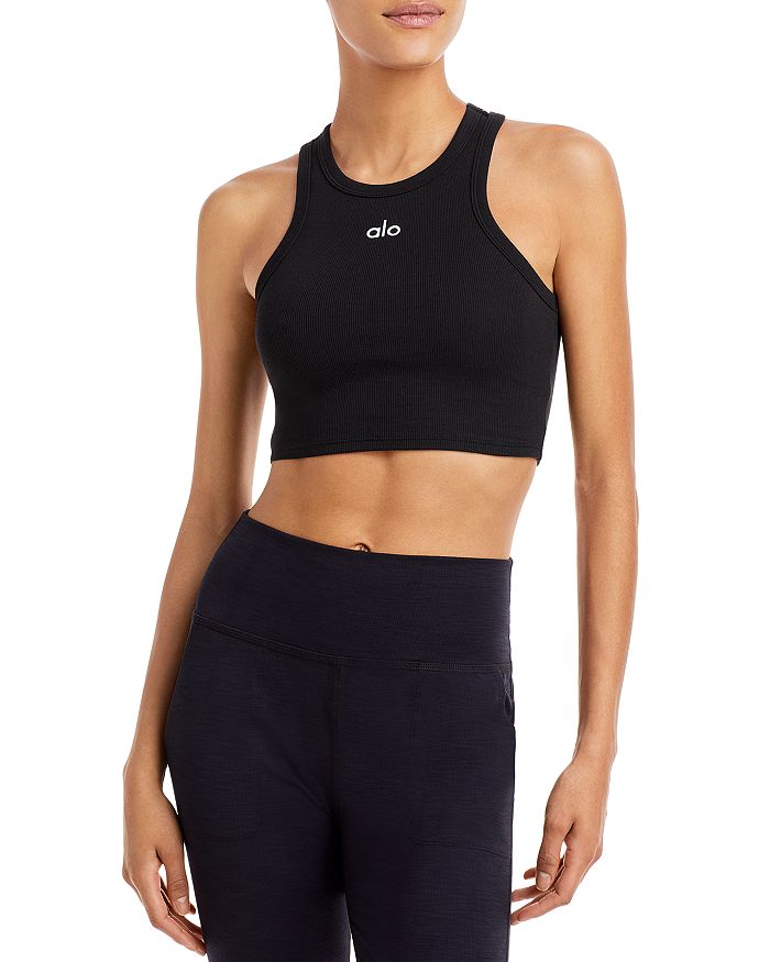 Alo Yoga Long Sleeved Cover Tank White – Move Athleisure