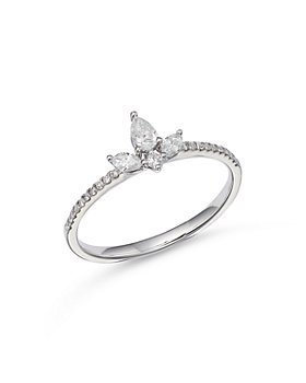 Bloomingdale's - Diamond Marquis & Pear Ring in 14K White Gold, 0.30 ct. t.w. - 100% Exclusive
